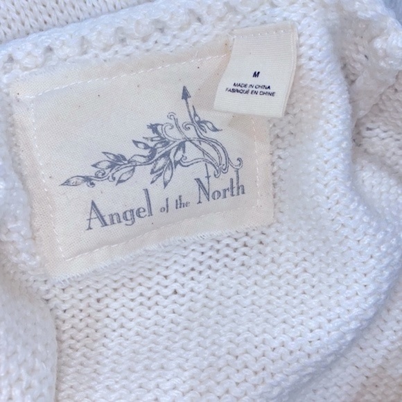 Anthropologie Angel of the North wool mohair blend sweater size medium - Picture 5 of 10